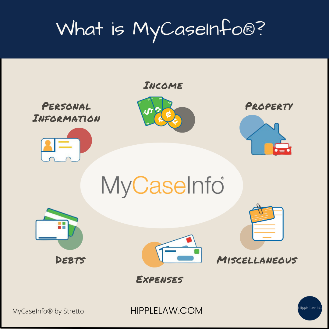 What is MyCaseInfo®? Chart